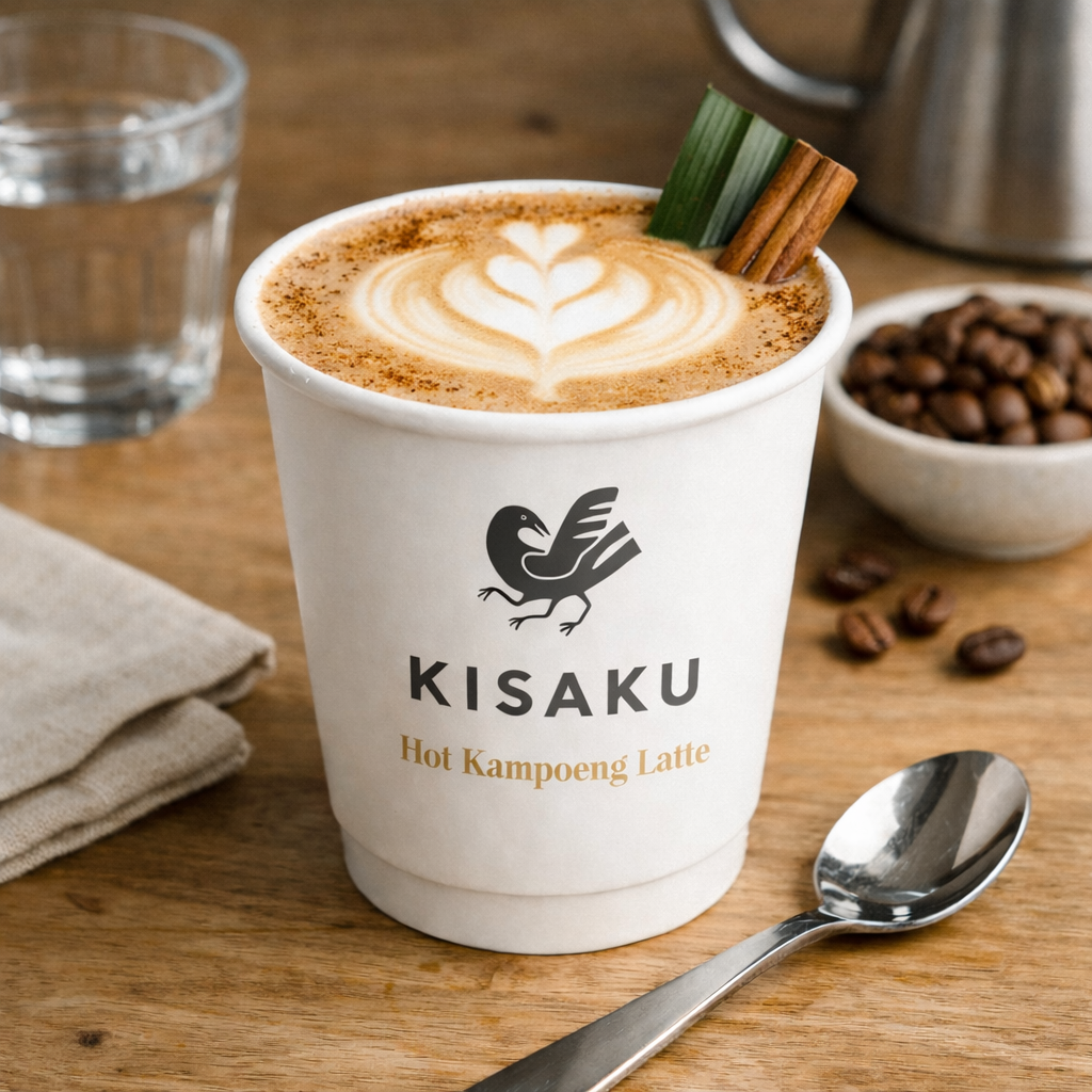 KISAKU Hot Kampoeng Latte
